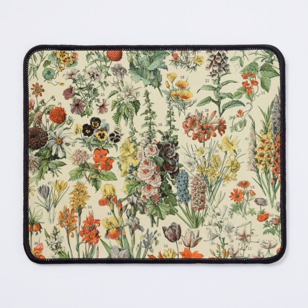 Item preview, Fleurs A - Adolphe Millot designed and sold by starrylite.