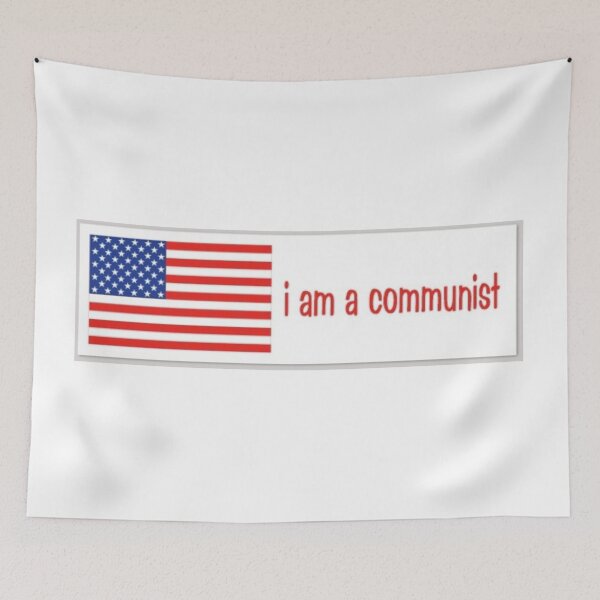 Item preview, i am a communist american flag designed and sold by takicaruh.