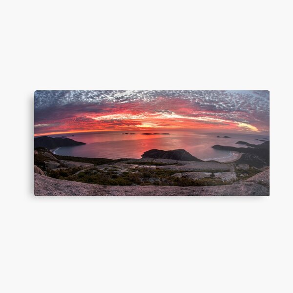 Mt Oberon Sunset Metal Print