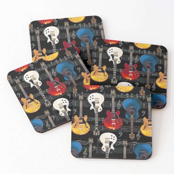Item preview, Guitar - Cool Instrument - Music Makes You Happy designed and sold by Thanhtt27.