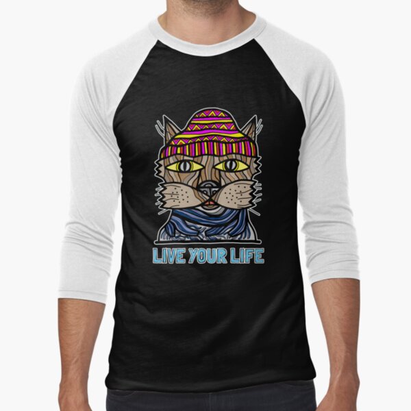 "Live your Life" Baseball ¾ Sleeve T-Shirt