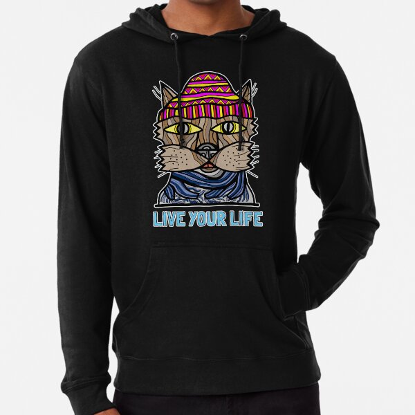 "Live your Life" Lightweight Hoodie