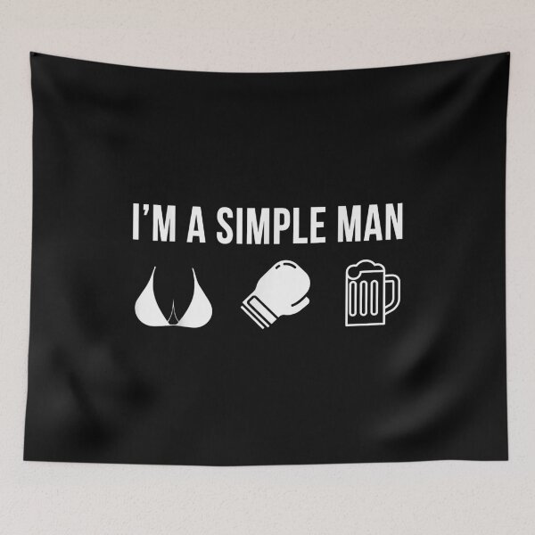 Item preview, Mens Funny Boxing Athlete Boxer Sports I'm A Simple  designed and sold by terrycar.
