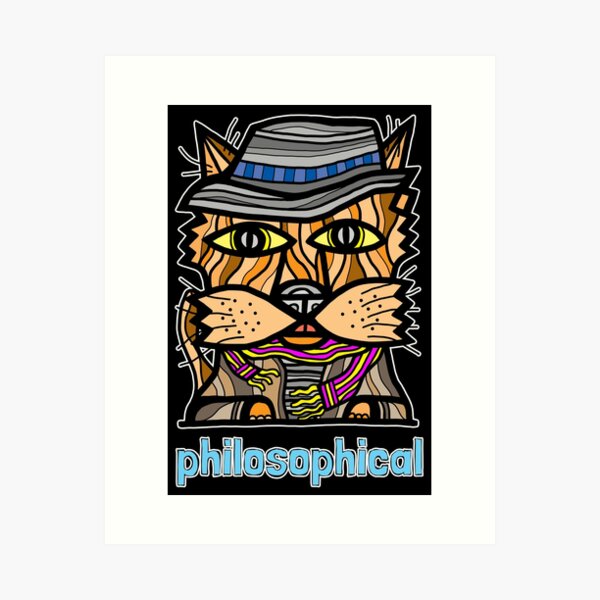 "philosophical" Art Print