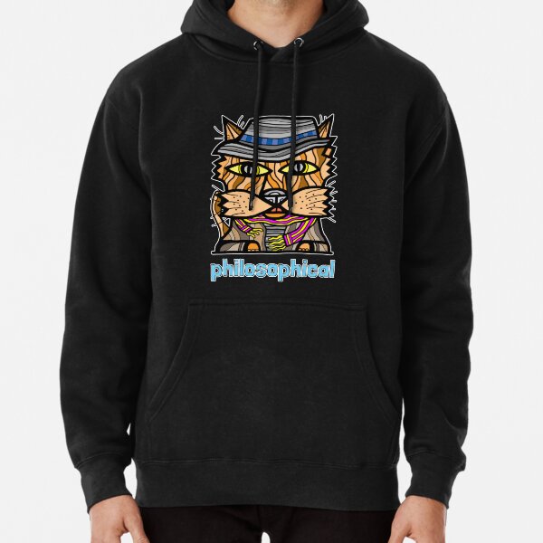 "philosophical" Pullover Hoodie