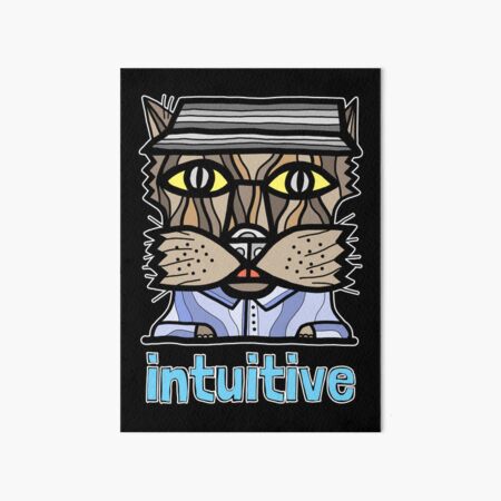 "intuitive" Art Board Print