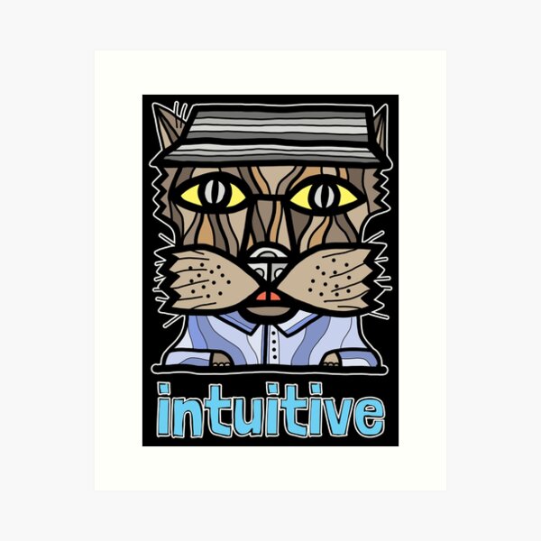 "intuitive" Art Print