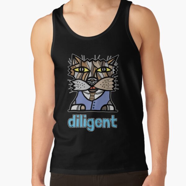 "diligent" Tank Top