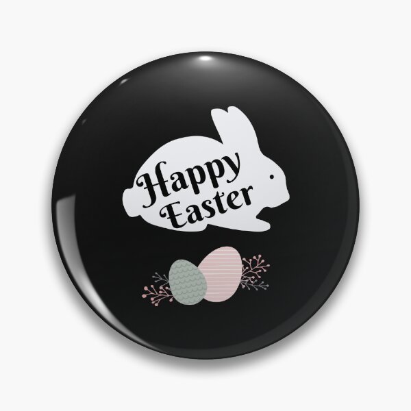 Item preview, Happy Easter Cute Bunny With Eggs designed and sold by BhavyaBathla.
