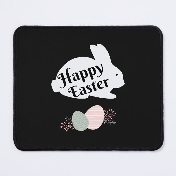Item preview, Happy Easter Cute Bunny With Eggs designed and sold by BhavyaBathla.