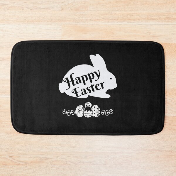 Item preview, Happy Easter Cute Bunny With Eggs designed and sold by BhavyaBathla.