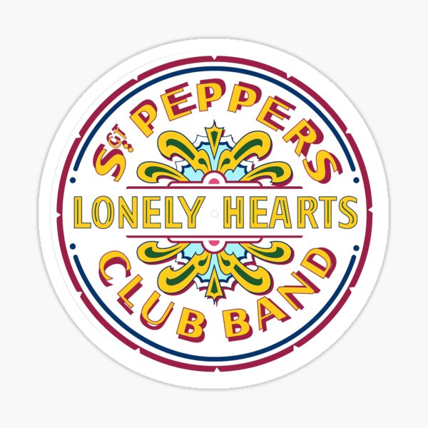  [HIGH QUALITY] Sgt Pepper Sticker