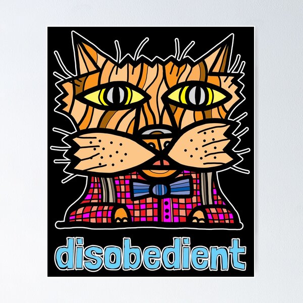 "disobedient" Poster