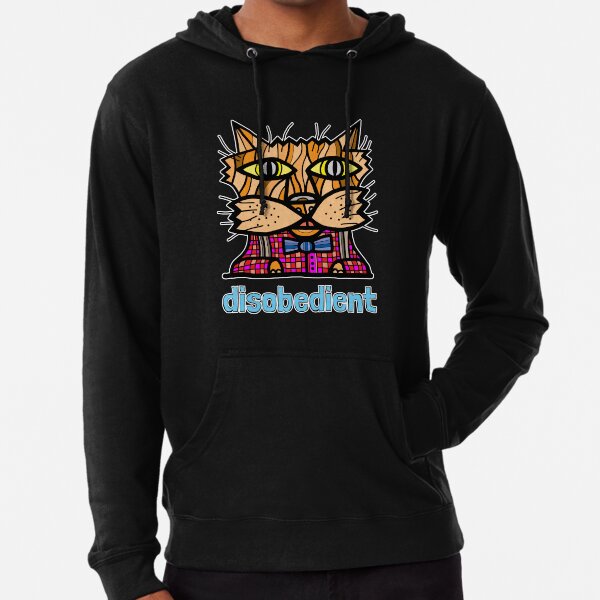 "disobedient" Lightweight Hoodie