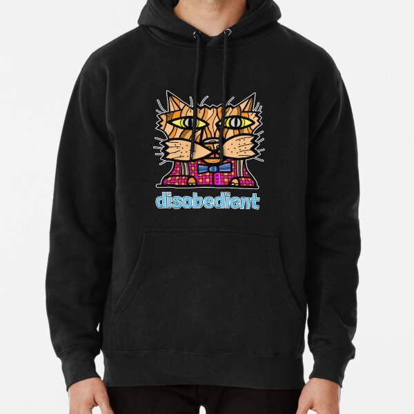 "disobedient" Pullover Hoodie