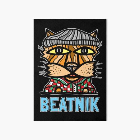 "Beatnik" Art Board Print