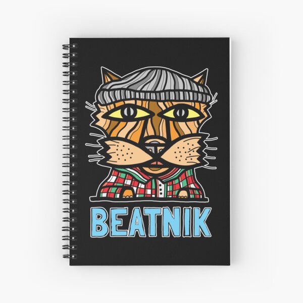 "Beatnik" Spiral Notebook