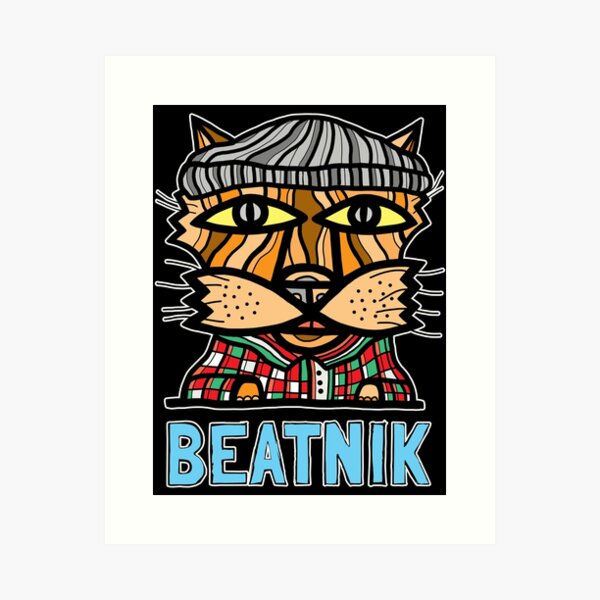 "Beatnik" Art Print