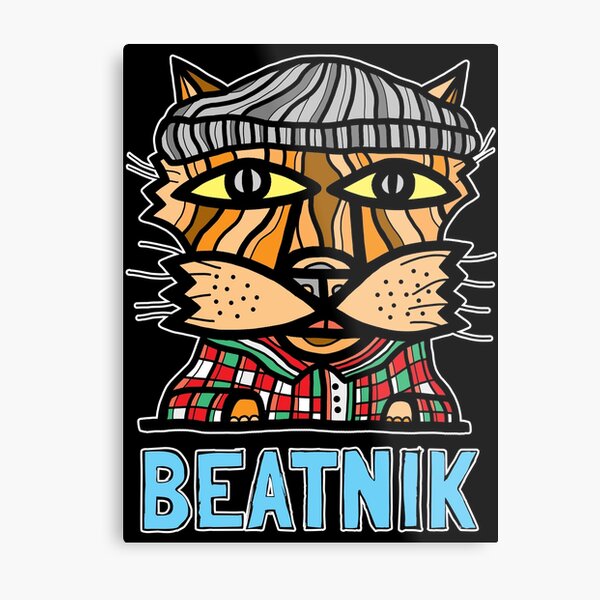 "Beatnik" Metal Print