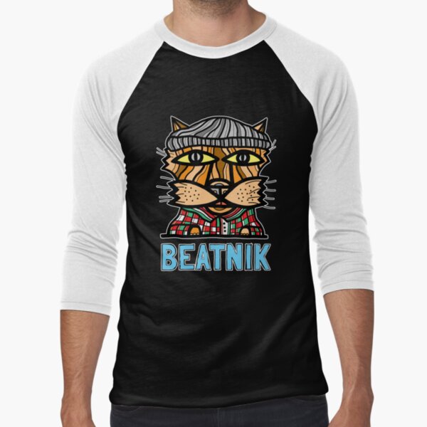 "Beatnik" Baseball ¾ Sleeve T-Shirt