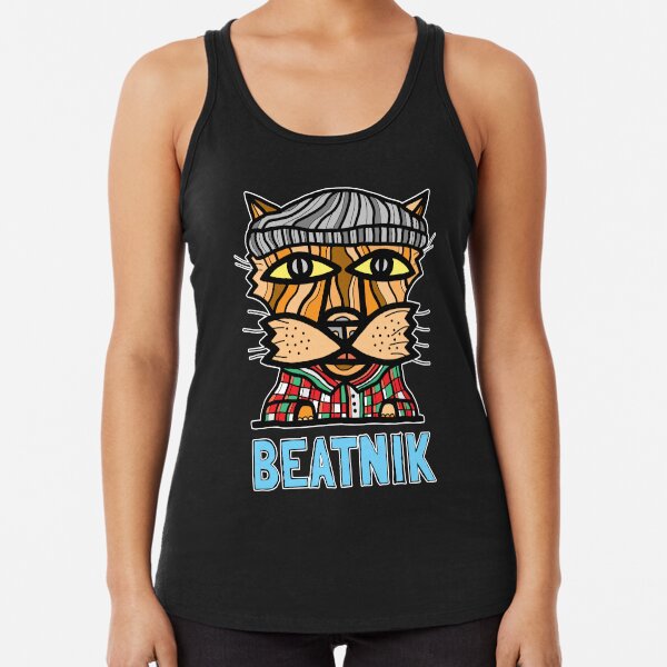 "Beatnik" Racerback Tank Top