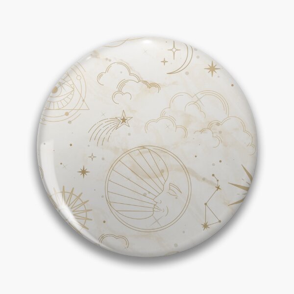 Item preview, beige and gold marble stars and galaxy pattern designed and sold by Beeroclock.