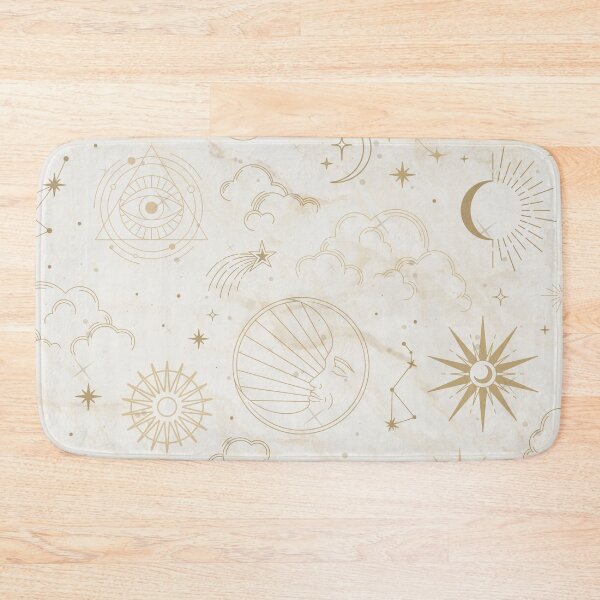 Item preview, beige and gold marble stars and galaxy pattern designed and sold by Beeroclock.