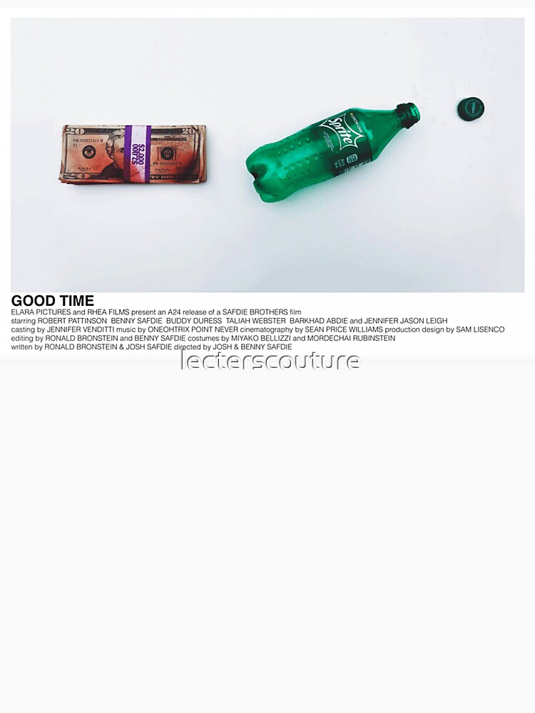 Safdie Brothers Good Time 2017 Minimalistic Poster