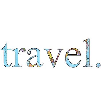 Artwork thumbnail, travel! by jackiekeating