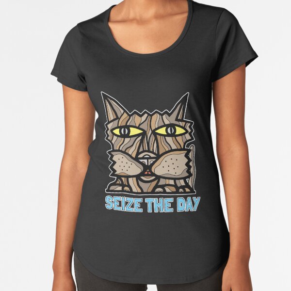 "Seize the Day" Premium Scoop T-Shirt