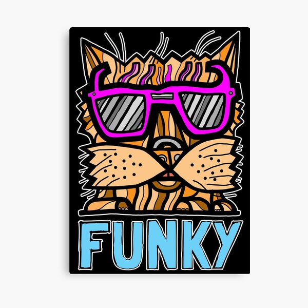 "Funky" Canvas Print