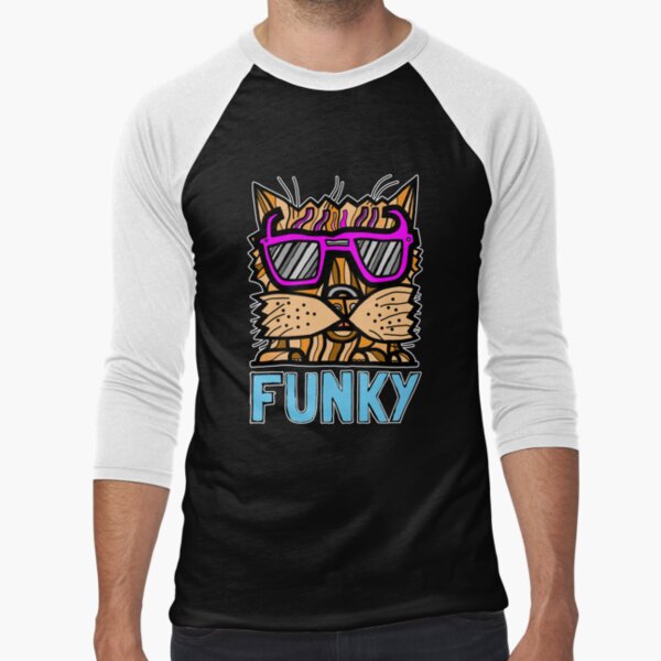 "Funky" Baseball ¾ Sleeve T-Shirt