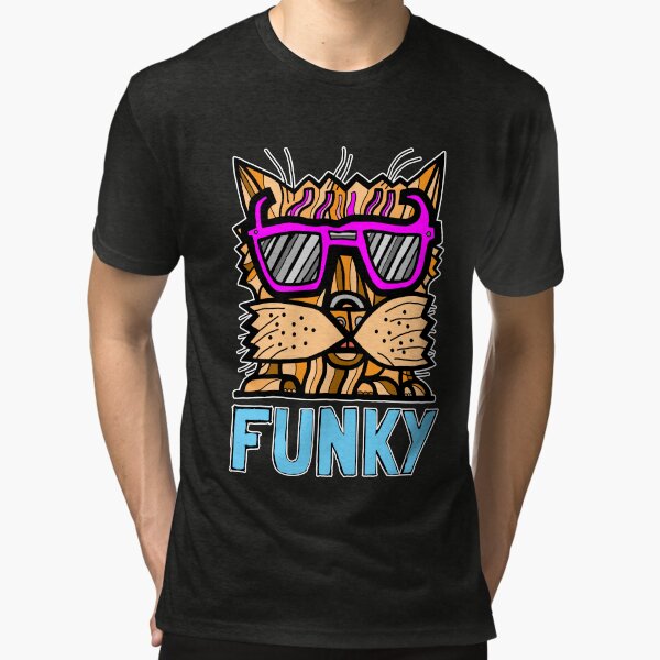 "Funky" Tri-blend T-Shirt