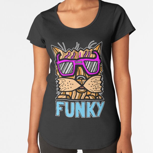 "Funky" Premium Scoop T-Shirt