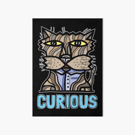 "Curious" Art Board Print