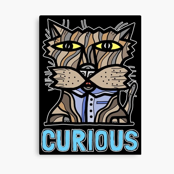 "Curious" Canvas Print