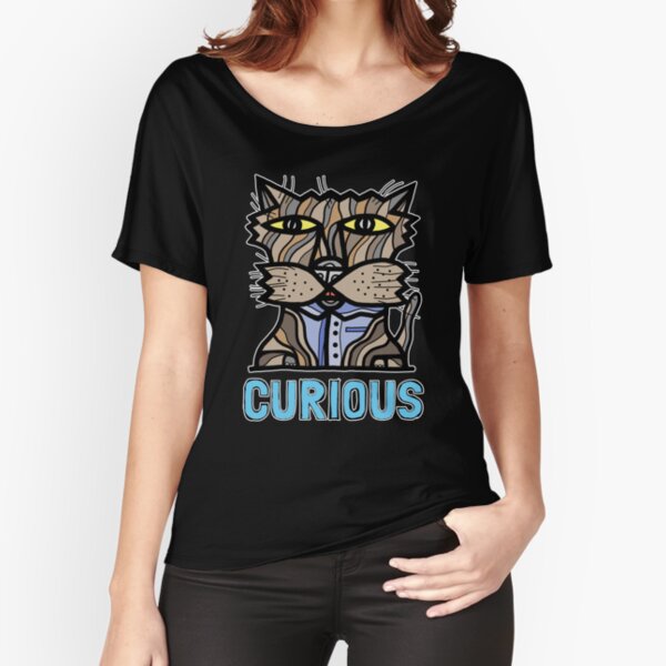 "Curious" Relaxed Fit T-Shirt