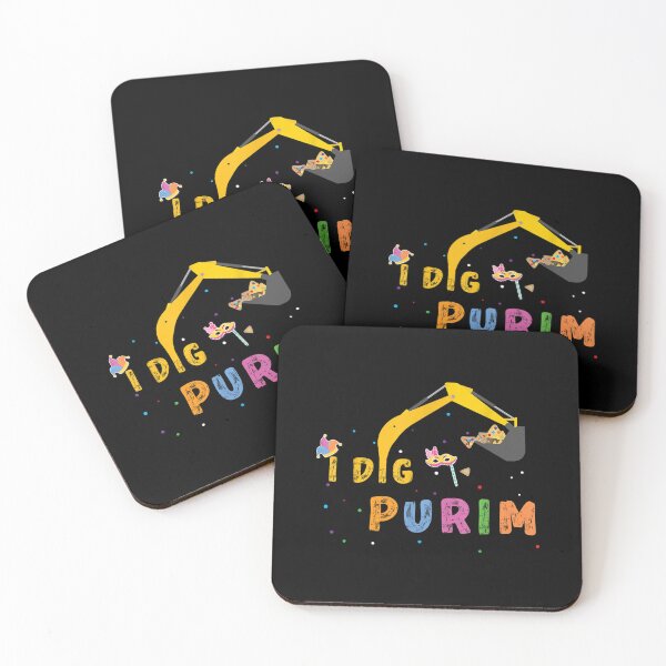 Item preview, I Dig Purim Hamantaschen Jewish Toddlers Boys Girls  designed and sold by terrycar.
