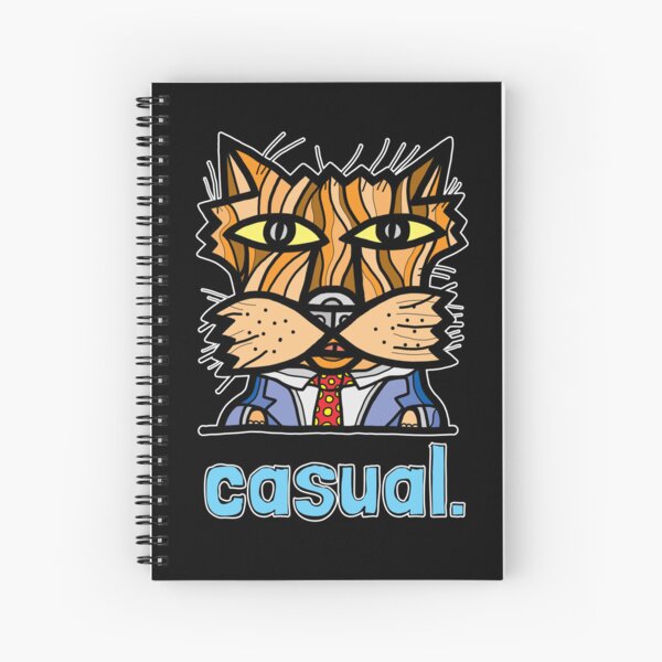 casual. Spiral Notebook