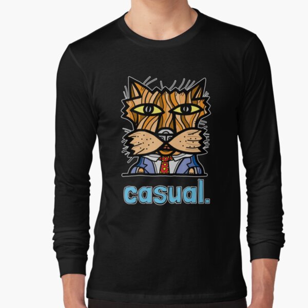 casual. Long Sleeve T-Shirt