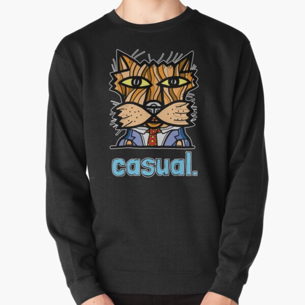 casual. Pullover Sweatshirt