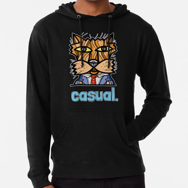 casual. Lightweight Hoodie