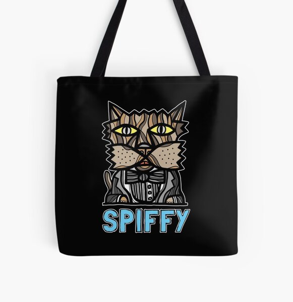 "Spiffy" All Over Print Tote Bag