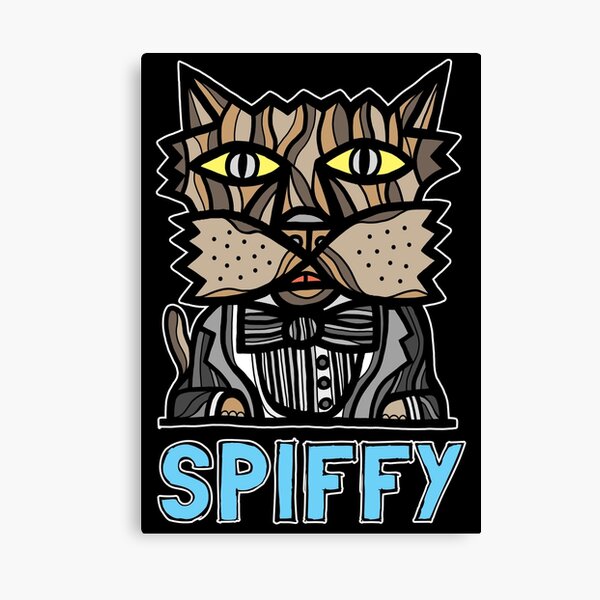 "Spiffy" Canvas Print