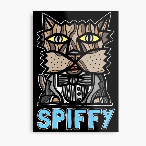 "Spiffy" Metal Print