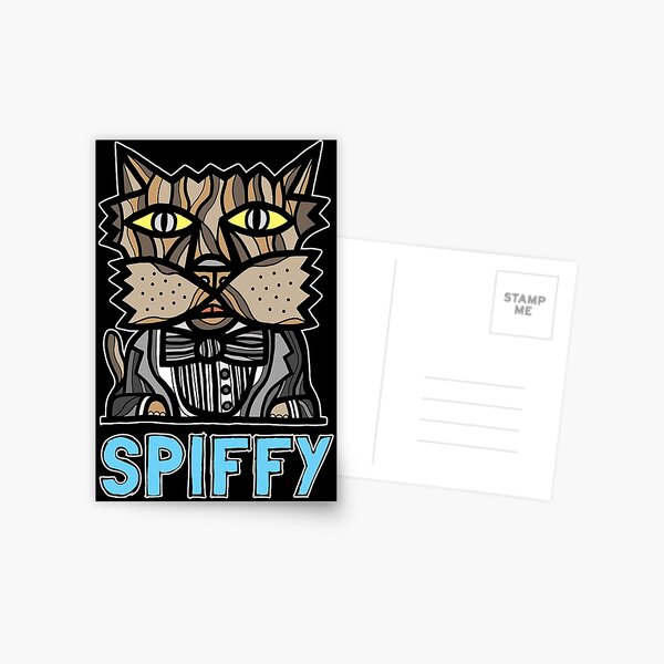 "Spiffy" Postcard