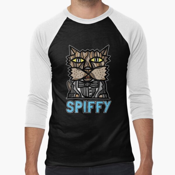 "Spiffy" Baseball ¾ Sleeve T-Shirt