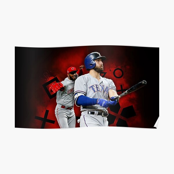  Joey Gallo Texas Rangers Poster Print, Baseball Player