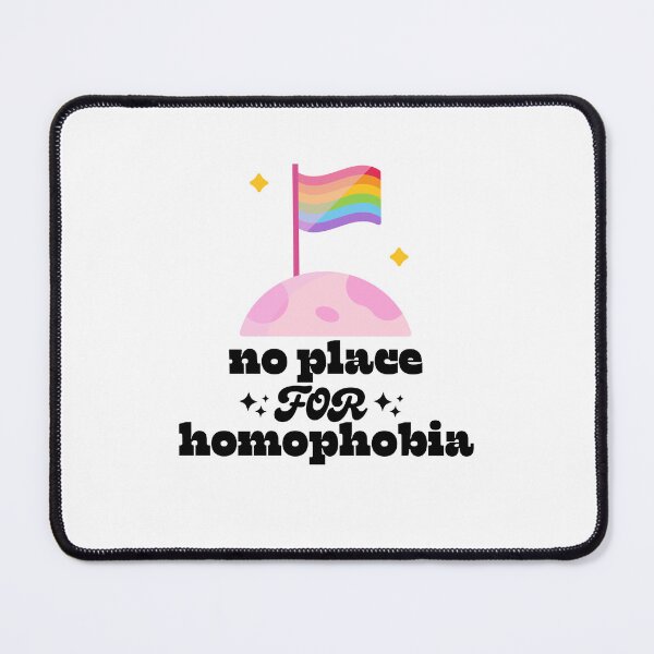 Item preview, No Place for Homophobia - International Day Against Homophobia, Transphobia and Biphobia designed and sold by TrippyHistory.