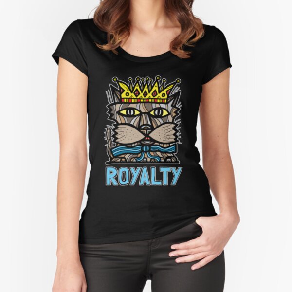 "Royalty" Fitted Scoop T-Shirt